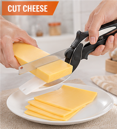 2-in-1 Knife & Cutting Board
