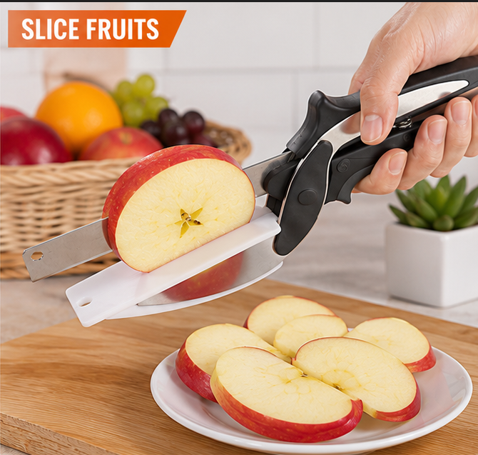 2-in-1 Knife & Cutting Board
