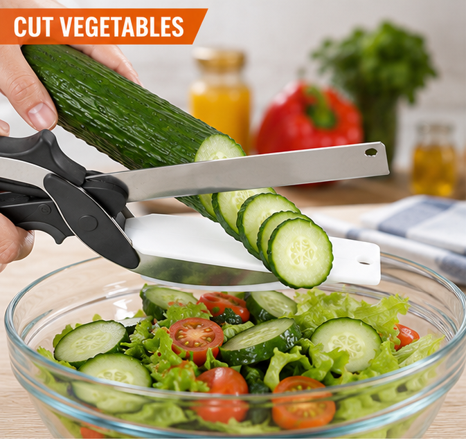 2-in-1 Knife & Cutting Board